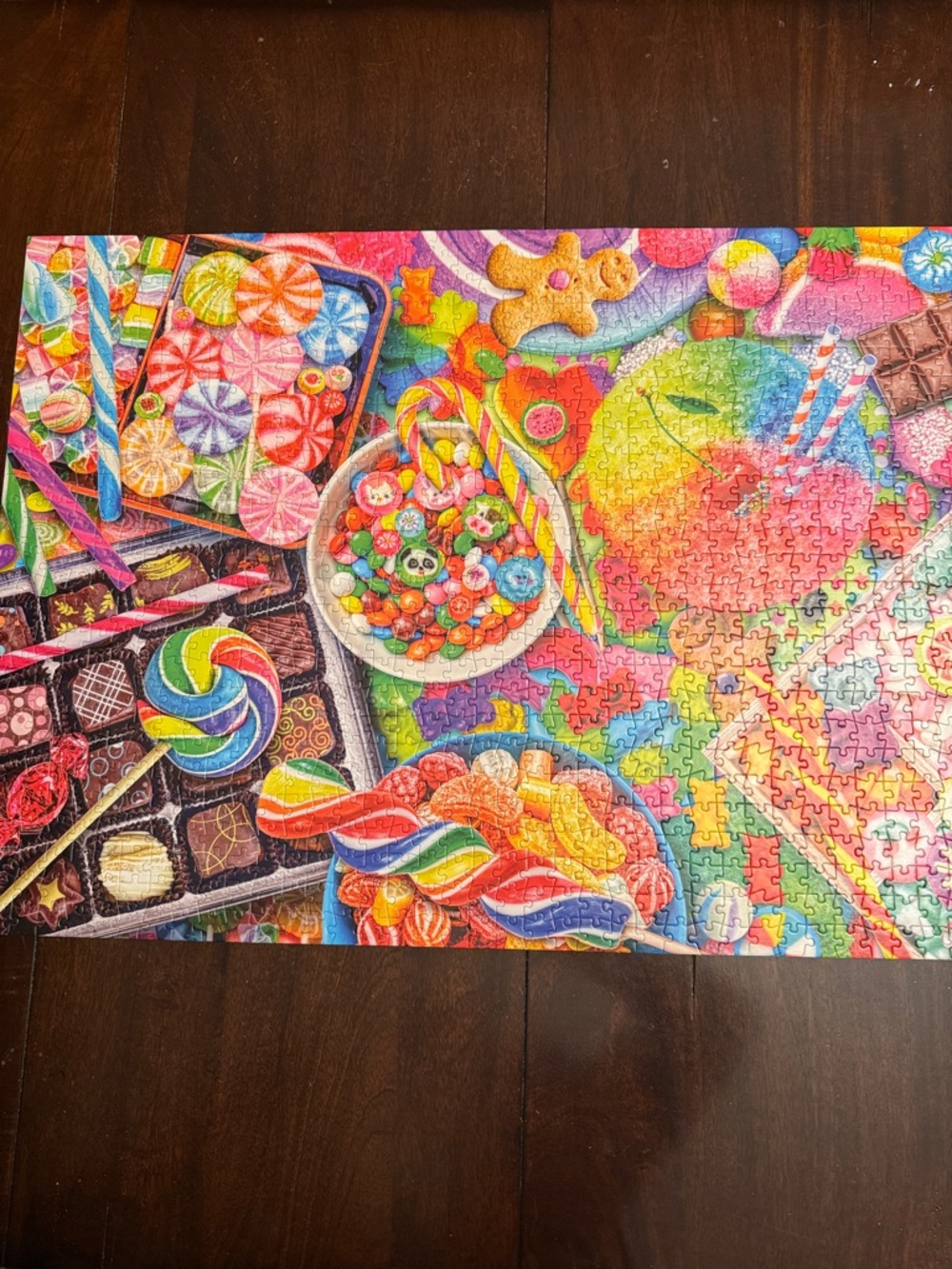 Buffalo Aimee Stewart Candylicious  Puzzle 1000 pieces. Complete.  Done once - Picture 3 of 7